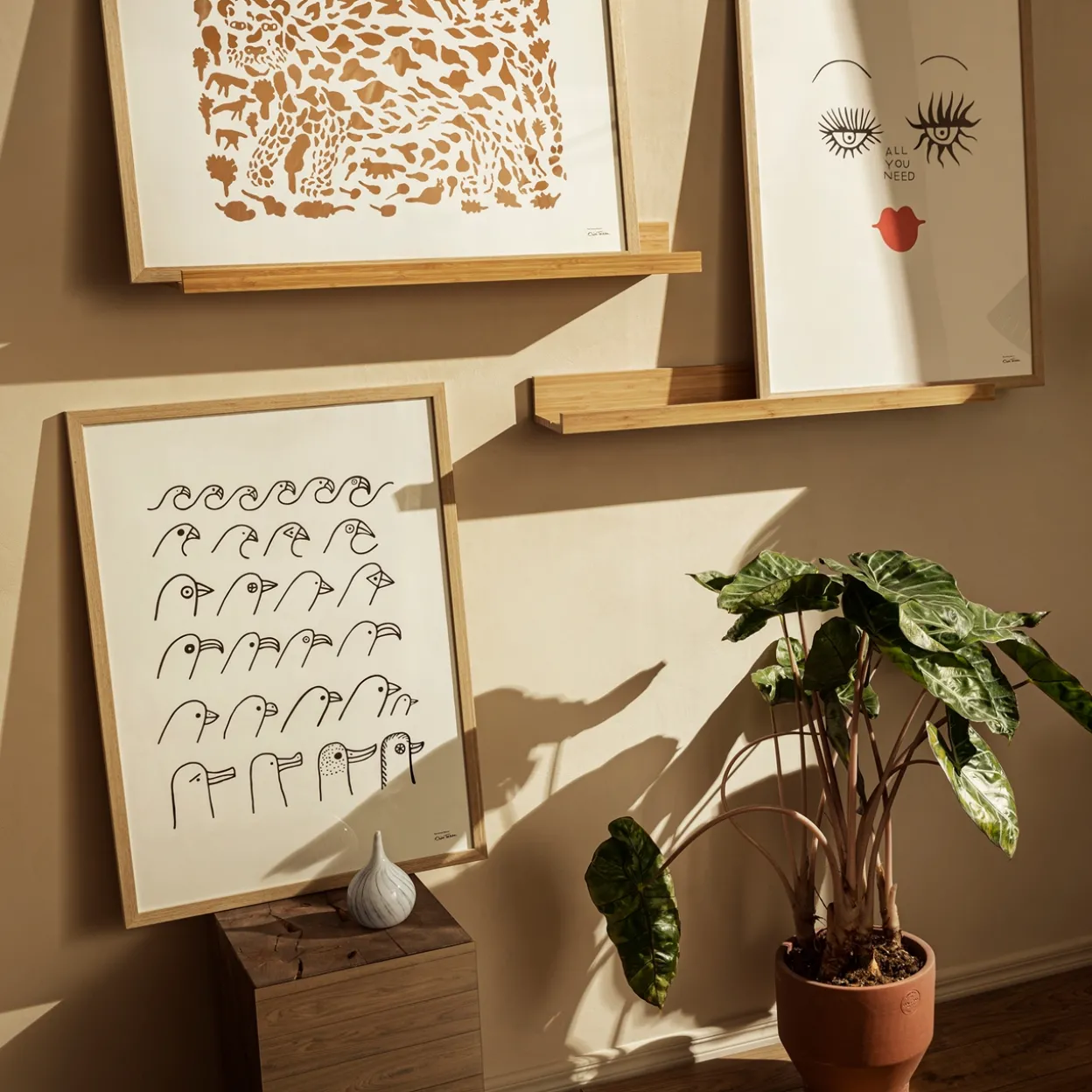 Art poster 50x70cm All you need