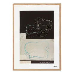 Art poster 50x70cm Sketch svart