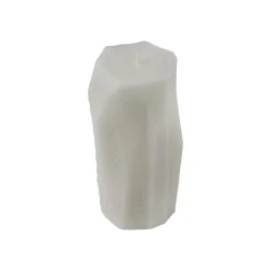 Blockljus 16cm sand