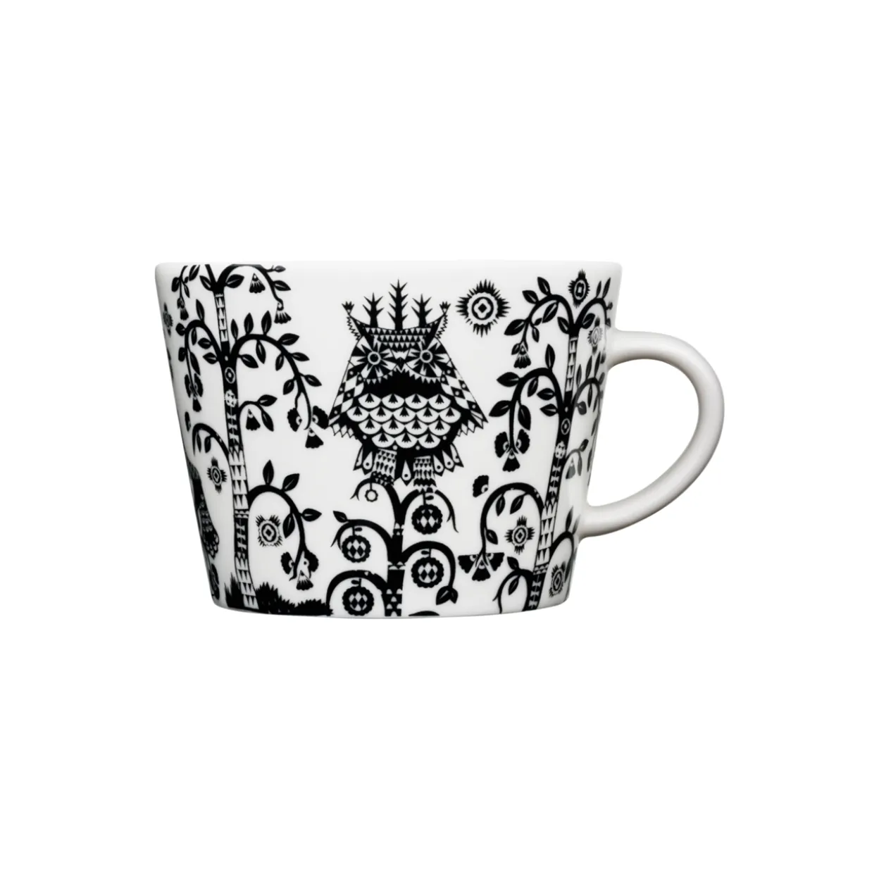 Coffee/cappuccino kopp 0,2l svart