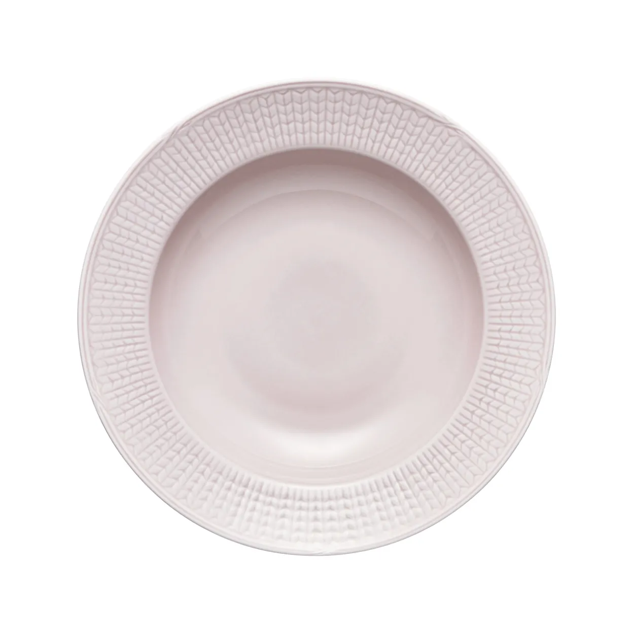 Djup tallrik 25 cm ros