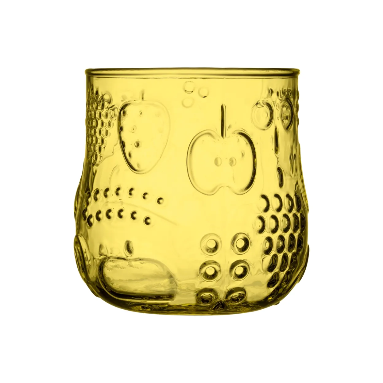 Dricksglas 25cl citrongul 2-pack