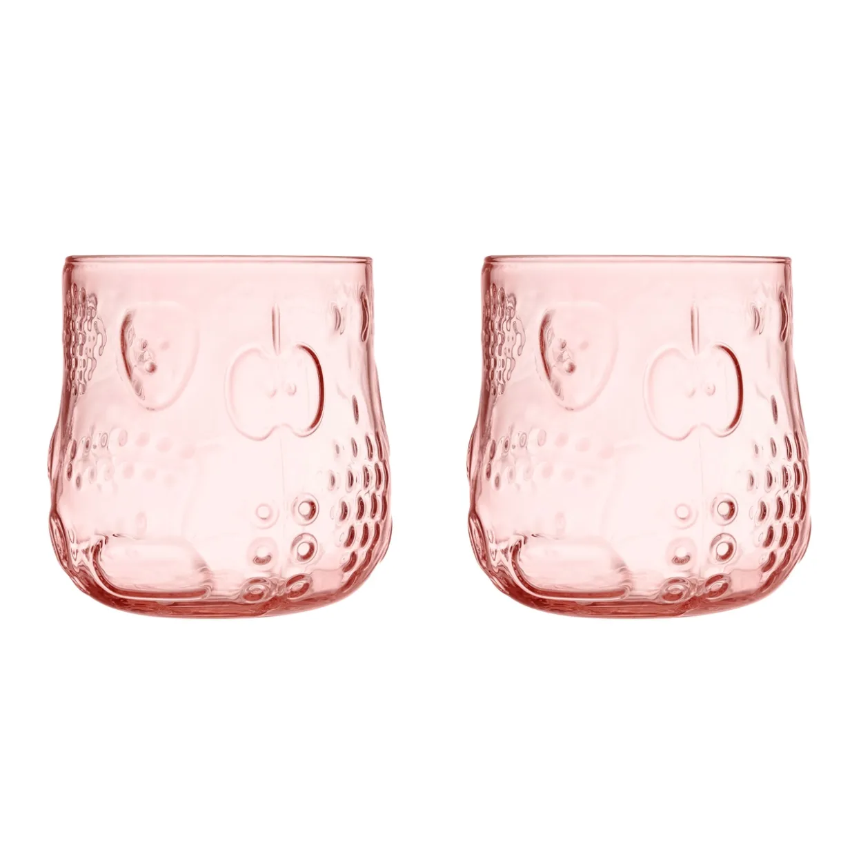 Dricksglas 25cl laxrosa 2-pack
