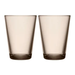 Dricksglas 40cl linne 2-pack