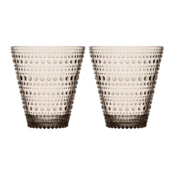 Dricksglas 30cl linne 2-pack