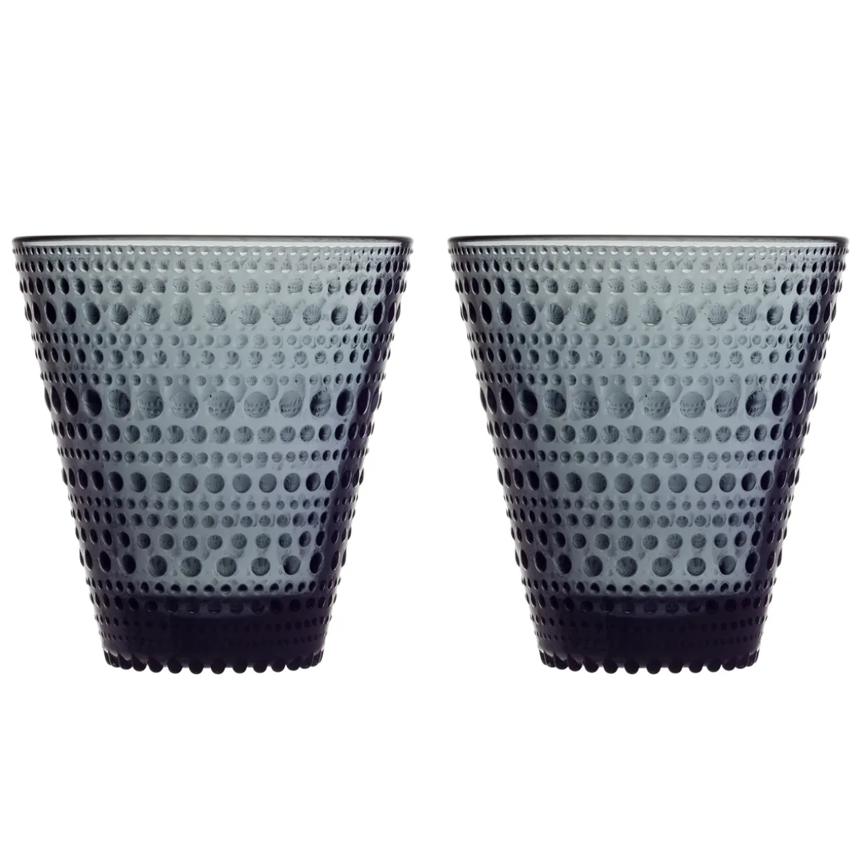 Dricksglas 30cl mörkgrå 2-pack
