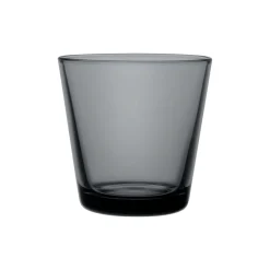 Dricksglas 21cl mörkgrå 2-pack