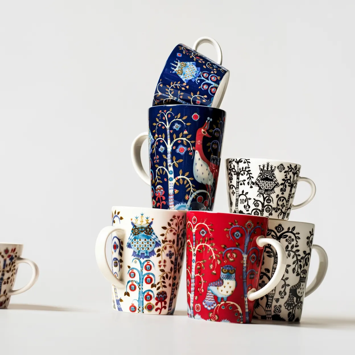 Espressokopp 0,1L & fat 11cm blå
