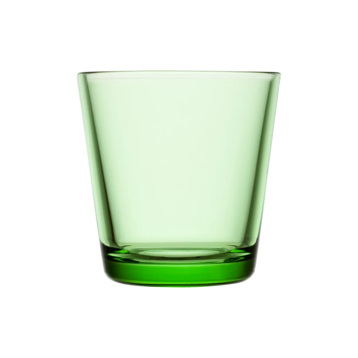 Glas 21cl äppelgrön 2st
