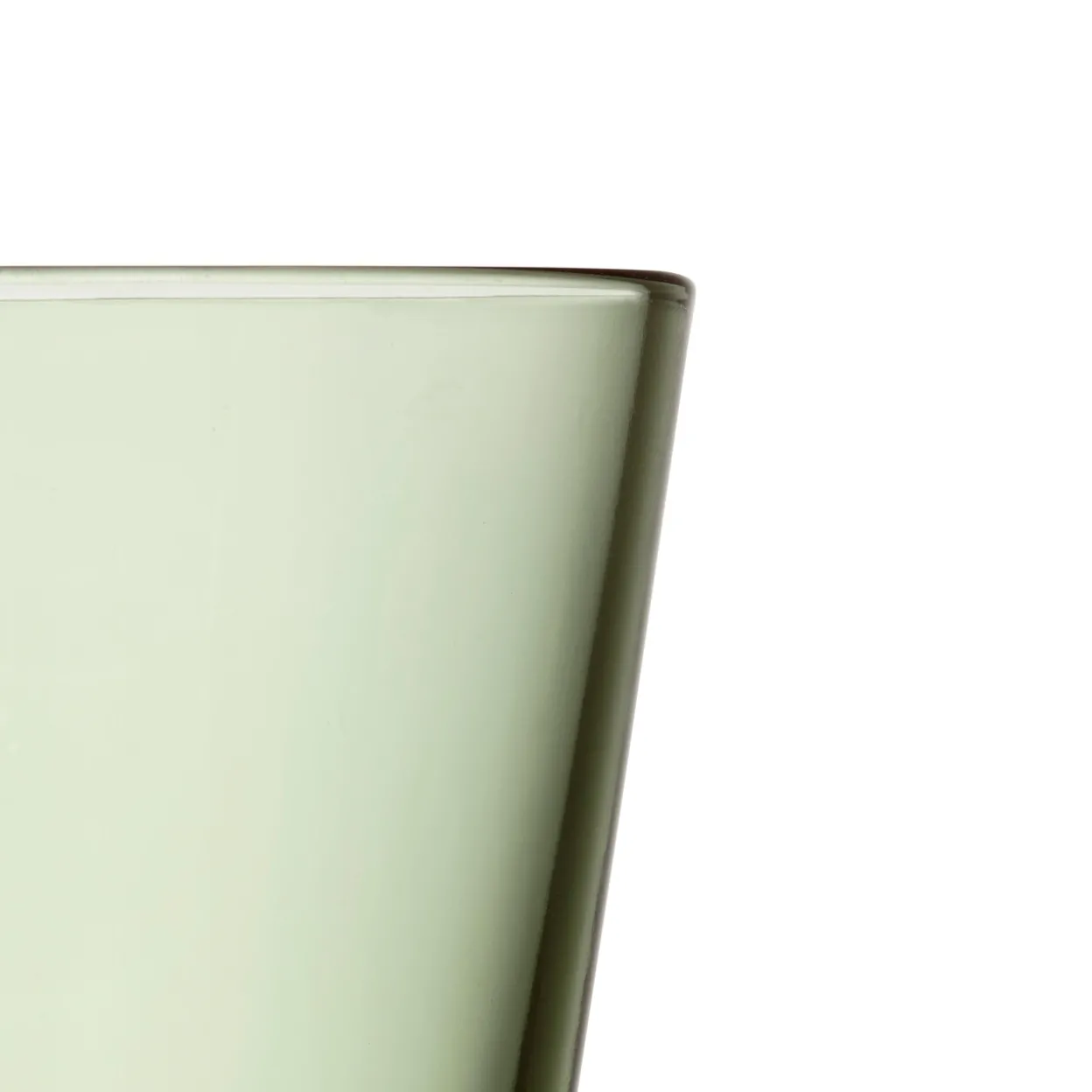 Glas 21cl tallgrön 2st