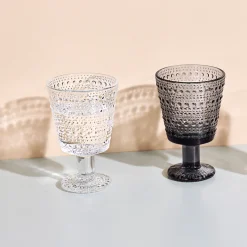 Glas på fot 26cl klar 2-pack