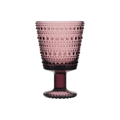 Glas på fot 26cl ljung 2st