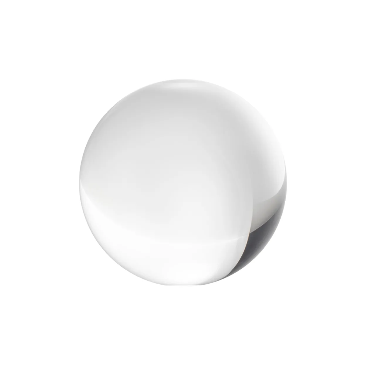 Glassfär 8cm klar