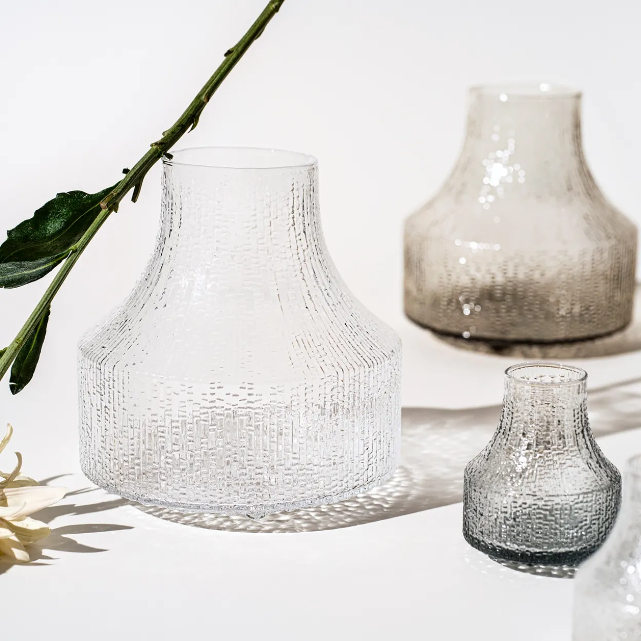 Glasvas 82x97 mm återvunnet glas