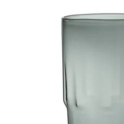 Högt dricksglas 39cl stålgrå 2-pack