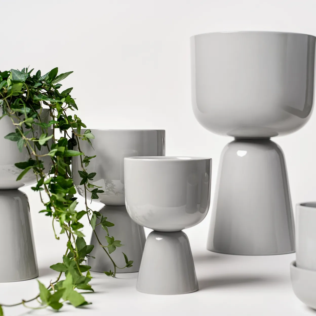 Kruka 230x155mm ljusgrå