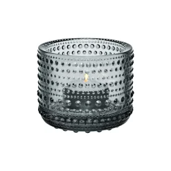 Ljuslykta 64mm grå