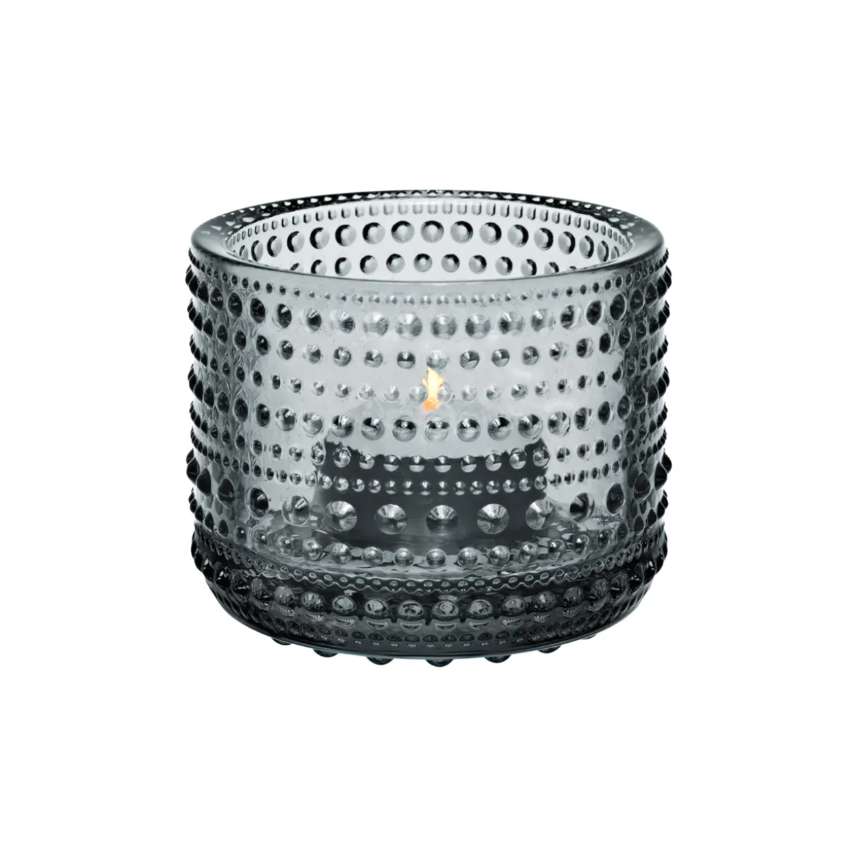 Ljuslykta 64mm grå