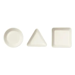 Mini serveringsset vit 3-pack