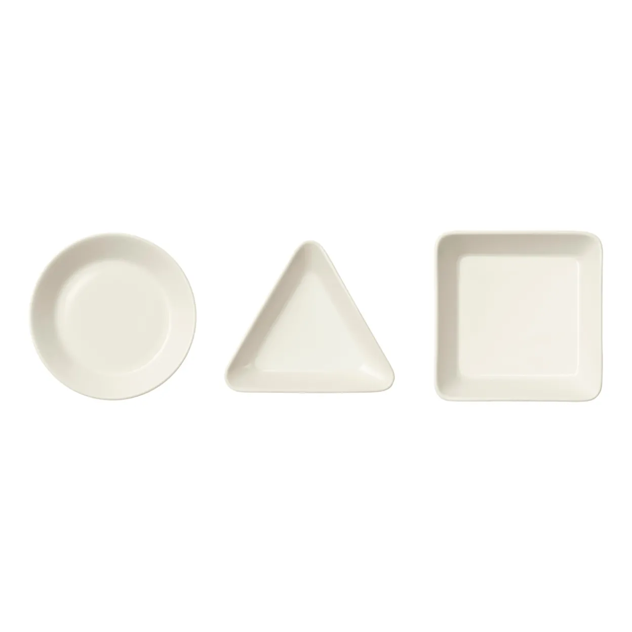 Mini serveringsset vit 3-pack