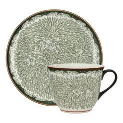 Mug 40+plate 20 grön 2pc
