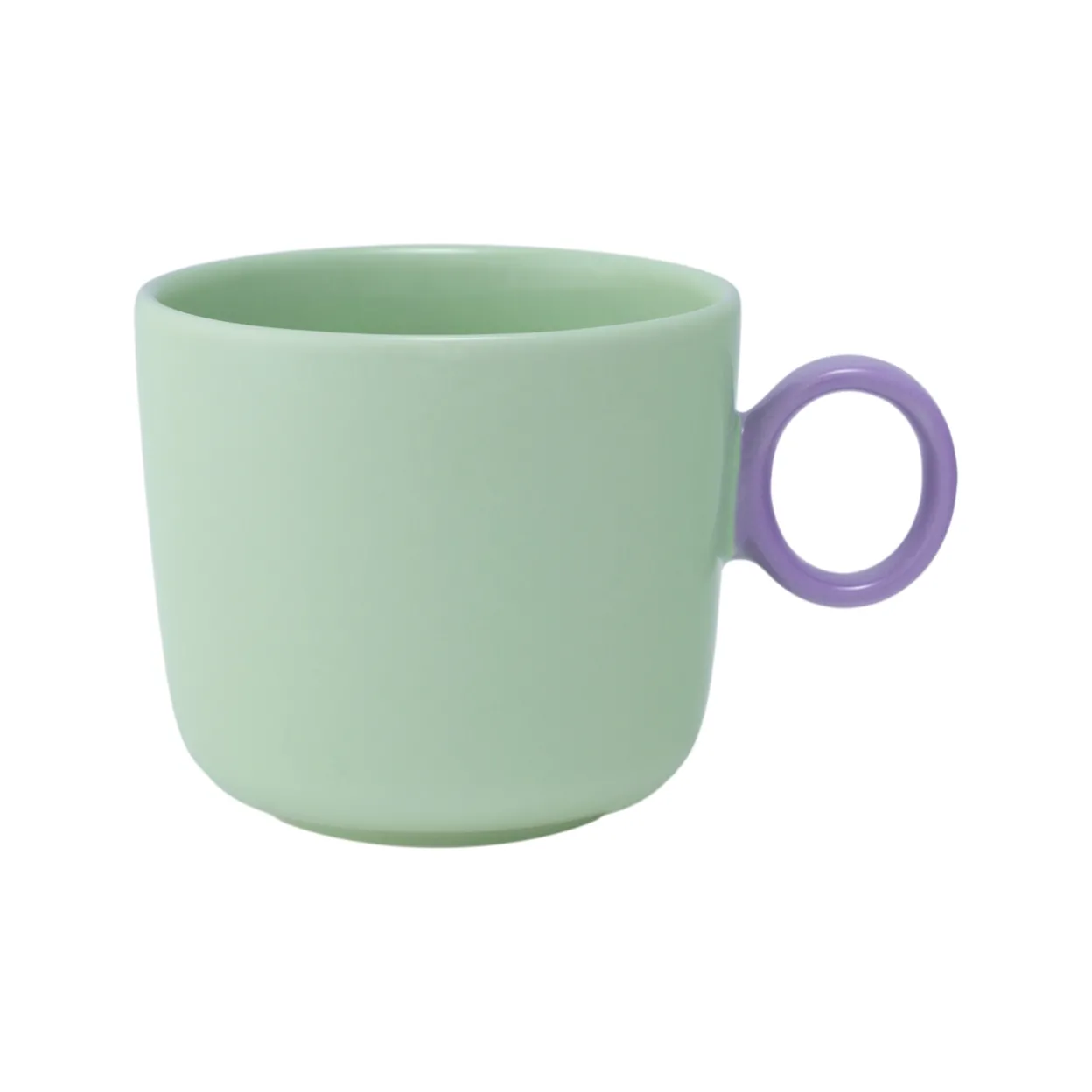 Mugg 0,35l mint-lila