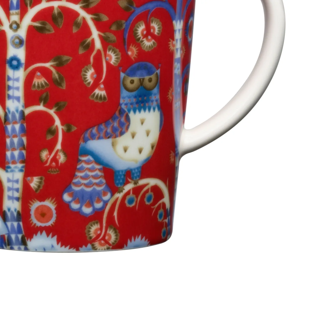 Mugg 0,4l röd