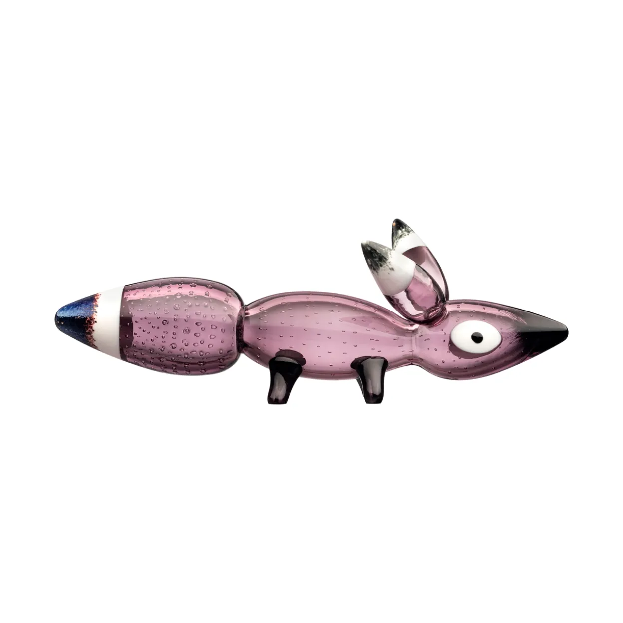 Röd räv 420x145 mm ljuslila