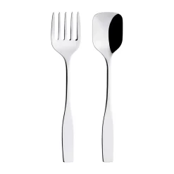 Serveringsbestick 2 delar blank