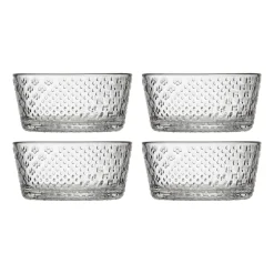 Skål 25cl klar 4-pack