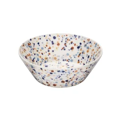 Skål 15cm Helle blå-brun