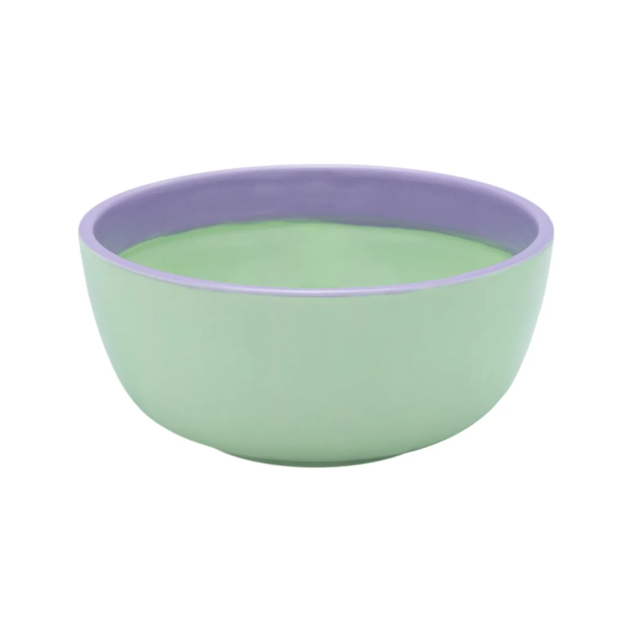 Skål 13cm mint-lila