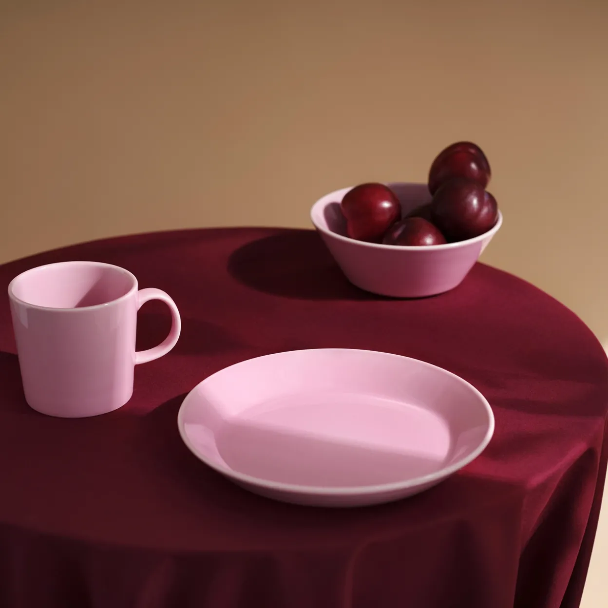 Skål 15cm rosa