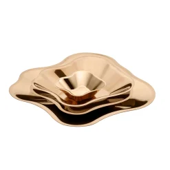Skål 504mm roséguld