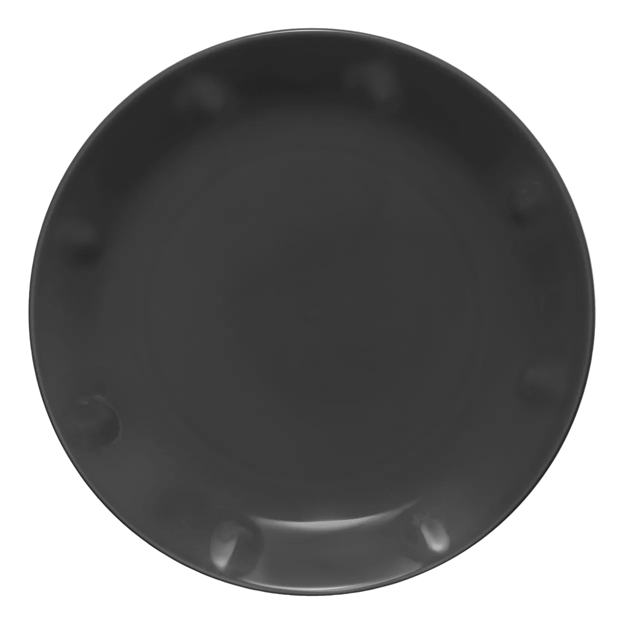Tallrik 27cm stålgrå