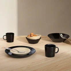 Tallrik 21cm svart