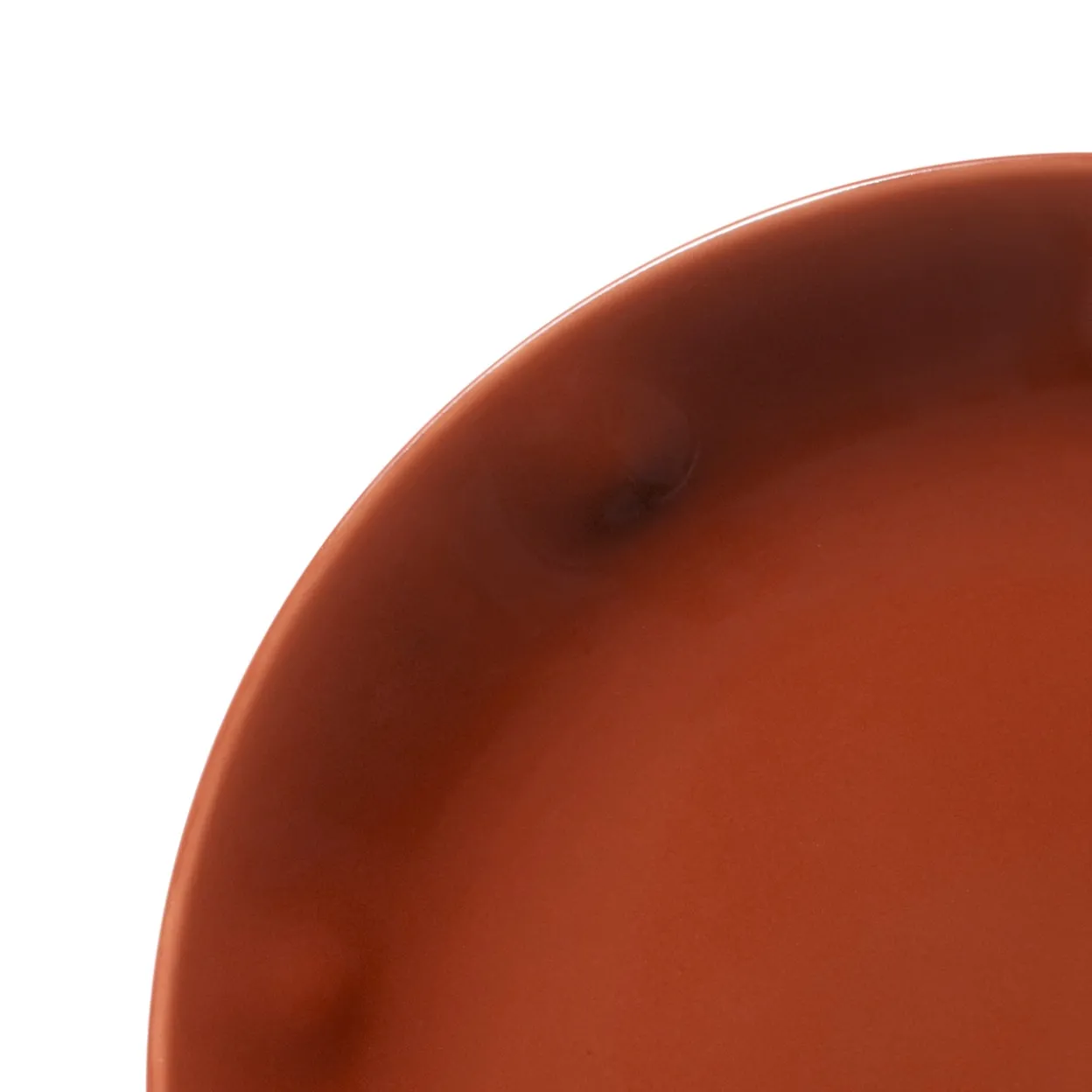 Tallrik 18cm terracotta