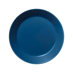 Tallrik 17cm vintage blå