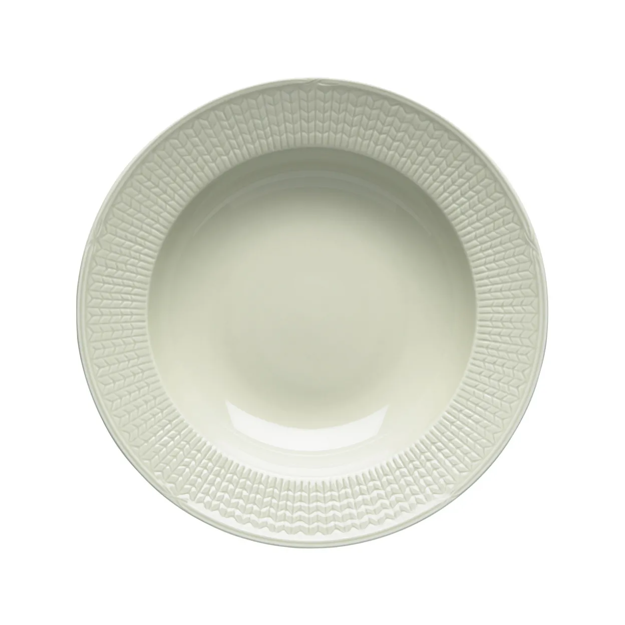 Tallrik djup 25 cm äng