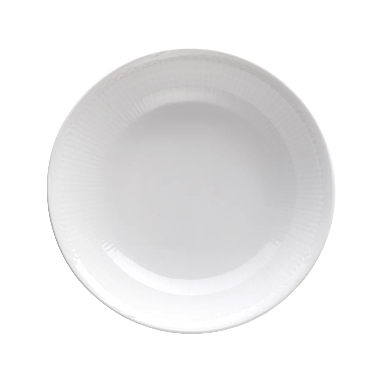 Tallrik djup 19 cm snö