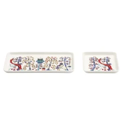 Tallrik rektangulär 12x24cm vit