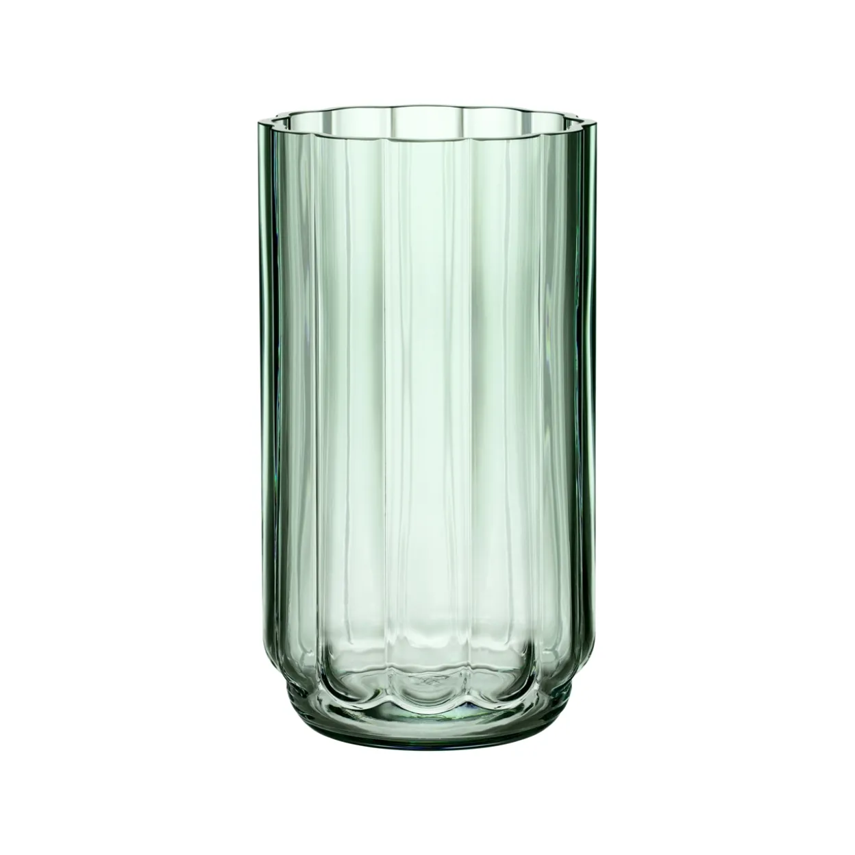 Vas 180mm ljus grön