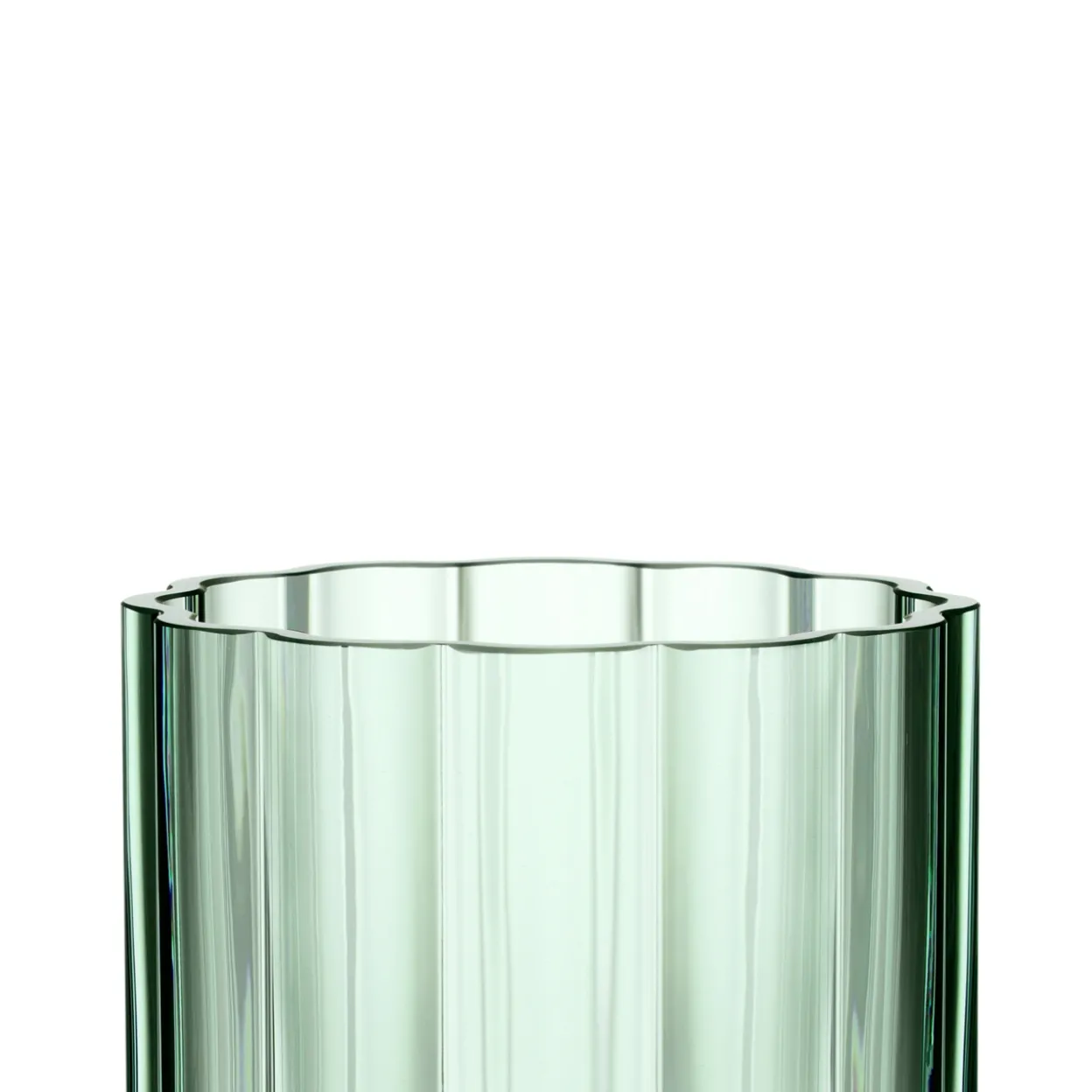 Vas 180mm ljus grön